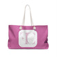 FC Luxe | Sorority Deluxe Travel Tote | Candy Pink