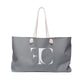 FC | Classic Deluxe Travel Tote | Light Gray