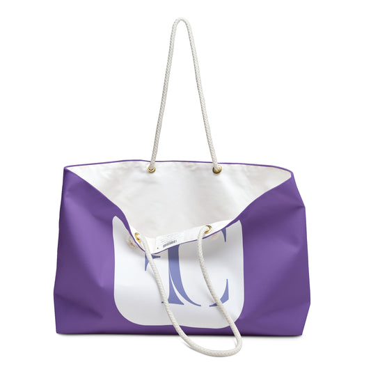 FC Luxe | Sorority Deluxe Travel Tote | Light Purple