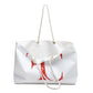 FC Luxe | Classic Deluxe Holiday Tote | Candy Cane