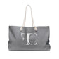 FC | Classic Deluxe Travel Tote | Light Gray