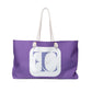 FC Luxe | Sorority Deluxe Travel Tote | Light Purple