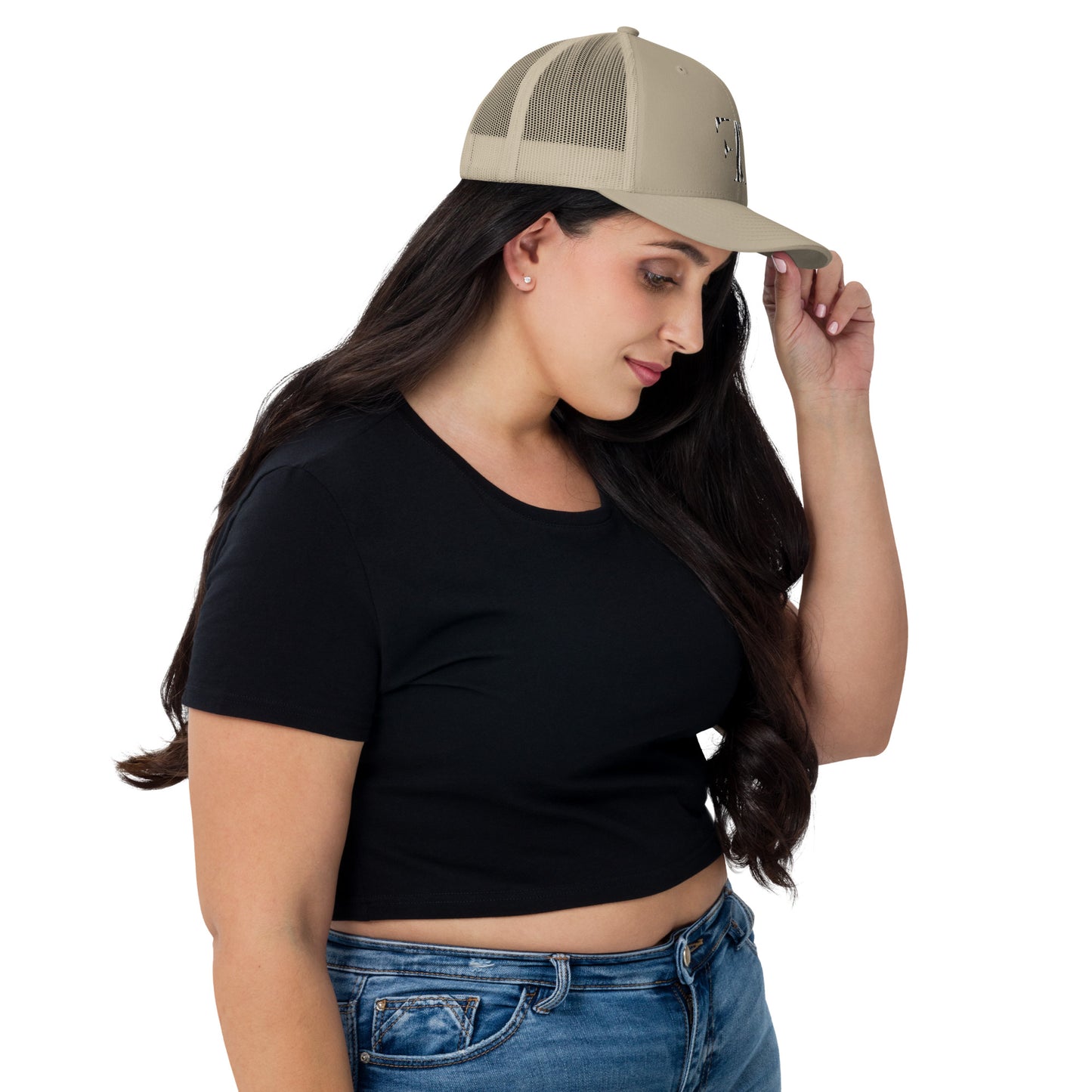 FC | Retro-Classic | Safari Mesh Trucker | Zebra/Khaki