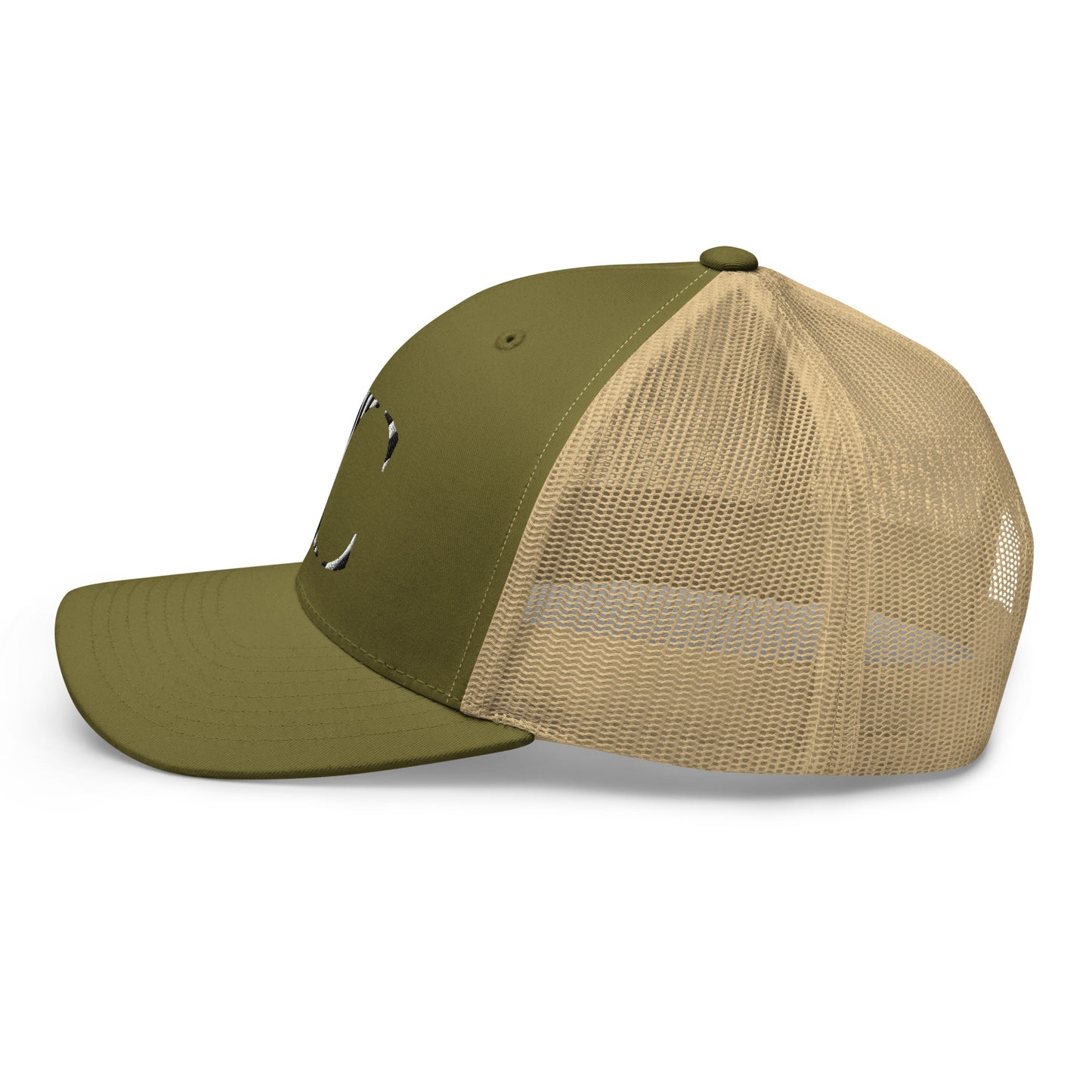 FC | Retro-Classic | Safari Mesh Trucker | Zebra/Moss/Khaki