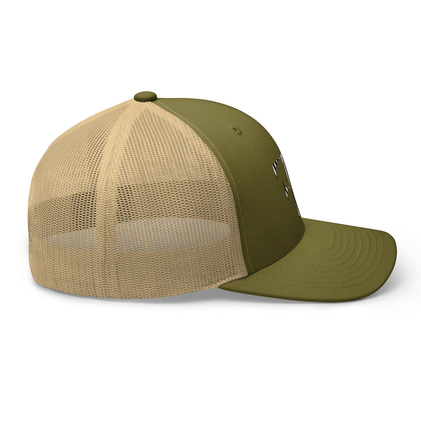 FC | Retro-Classic | Safari Mesh Trucker | Zebra/Moss/Khaki
