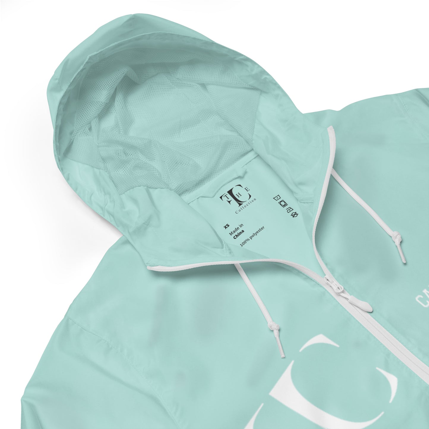 FC | California Dreamin' | Women's Windbreaker | Aqua/White