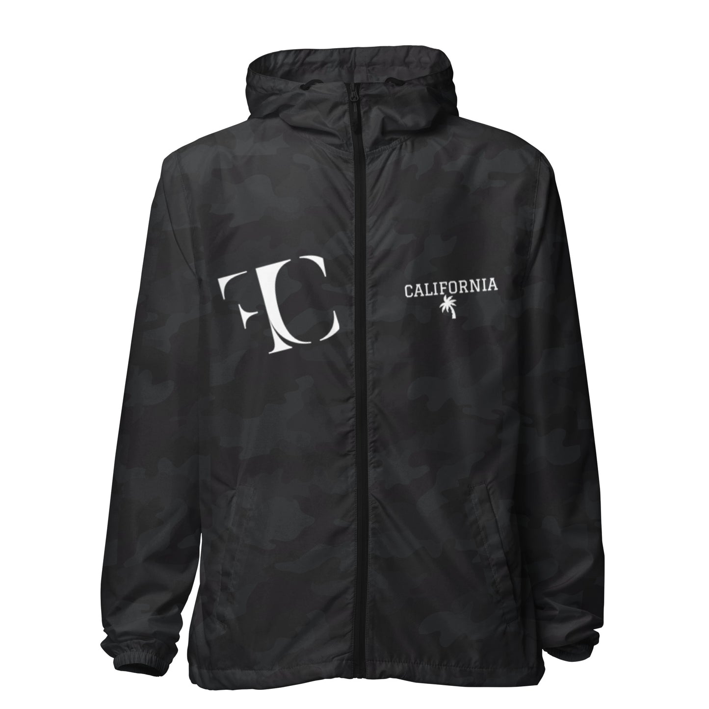 FC | California Dreamin' | Men's Windbreaker | Black Camo