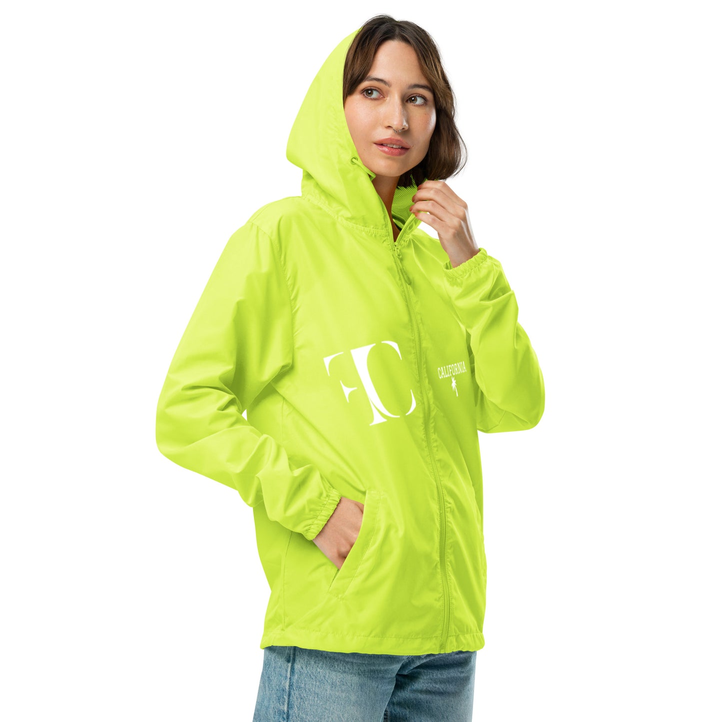FC | California Dreamin' | Women's Windbreaker | Safety Yellow